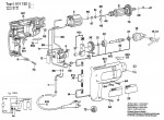 Bosch 0 601 122 803  Drill 220 V / Eu Spare Parts